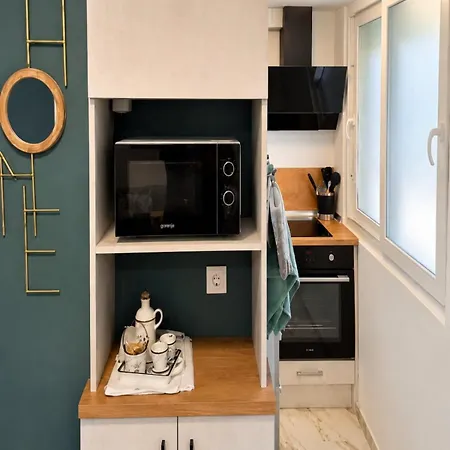Larenta стилни с 2 спални и гледка море в влас Apartamento
