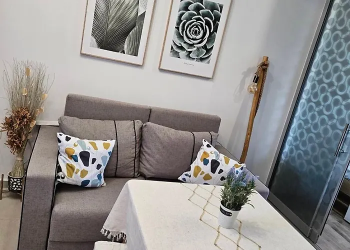 Apartmán Larenta стилни с 2 спални и гледка море в влас Sveti Vlas