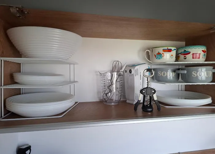 Larenta стилни с 2 спални и гледка море в влас Апартаменты